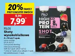 Lidl Pilos shoty wysokobiałkowe oferta