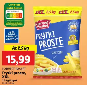 Lidl HARVEST BASKET Frytki proste, XXL oferta