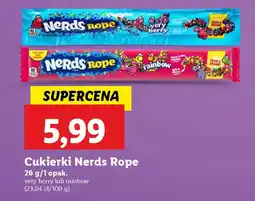 Lidl Cukierki Nerds Rope oferta