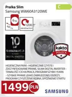 Kakto Pralka Samsung oferta