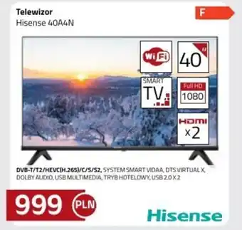 Kakto Telewizor Hisense oferta