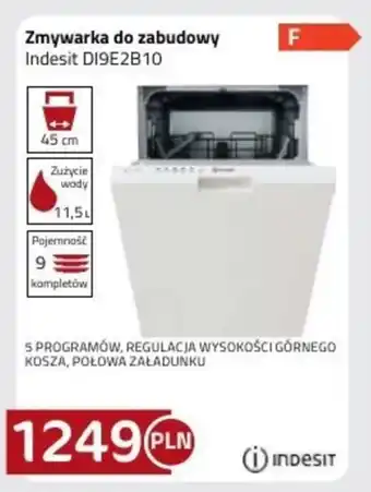 Kakto Zmywarka do zabudowy Indesit oferta