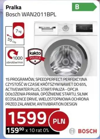 Kakto Pralka Bosch oferta