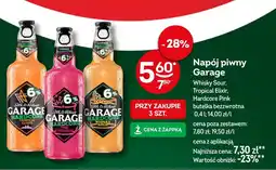 Żabka Napój piwny Garage oferta