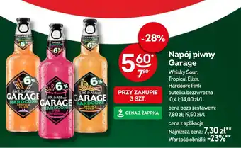 Żabka Napój piwny Garage oferta