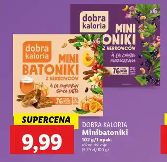 Lidl DOBRA KALORIA Minibatoniki oferta