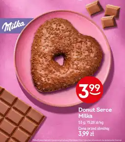 Żabka Donut Serce Milka oferta