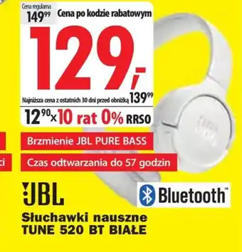 Media Expert Słuchawki bluetooth JBL oferta