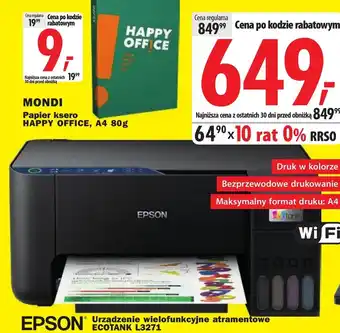 Media Expert Urządzenie wielofunkcyjne Epson oferta