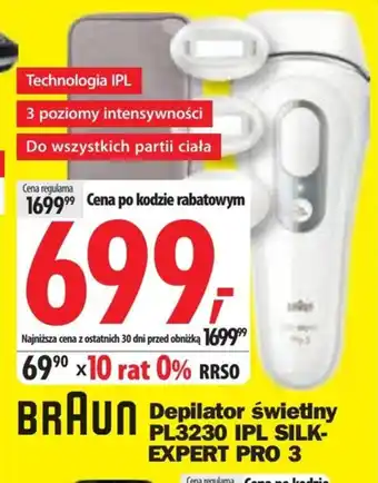 Media Expert Depilator Braun oferta