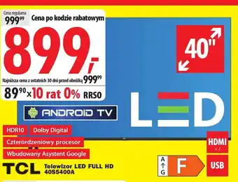 Media Expert Telewizor TCL oferta