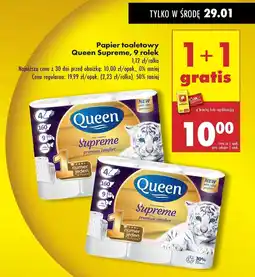 Biedronka Papier toaletowy Queen oferta