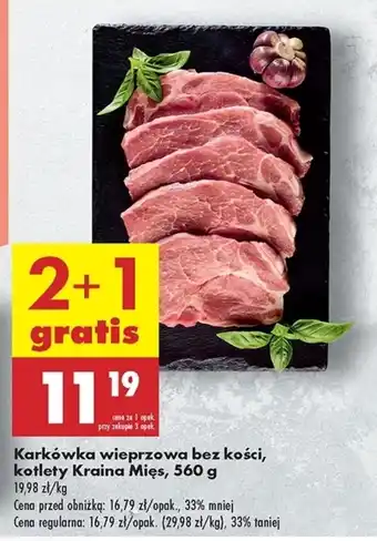 Biedronka Karkówka Kraina Mięs oferta