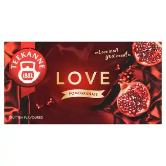 Biedronka Teekanne Love Pomegranate Mieszanka herbatek owocowych 45 g (20 x 2,25 g) oferta