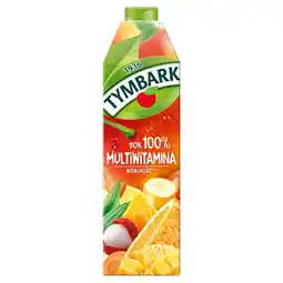 Biedronka Tymbark Sok 100 % multiwitamina 1 l oferta