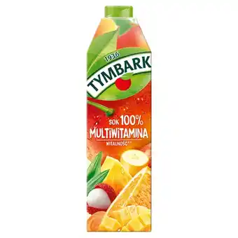 Biedronka Tymbark Sok 100 % multiwitamina 1 l oferta