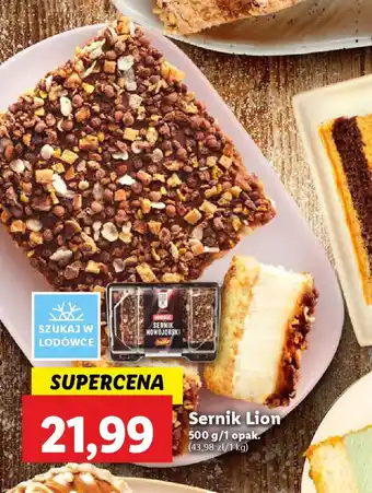 Lidl Sernik Lion oferta