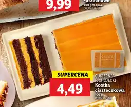 Lidl CUKIERNIA P. CHOJECKI Kostka ciasteczkowa oferta