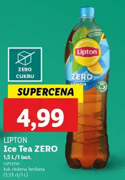 Lidl LIPTON Ice Tea ZERO oferta