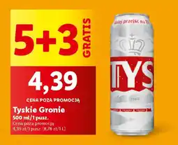 Lidl Tyskie Gronie oferta