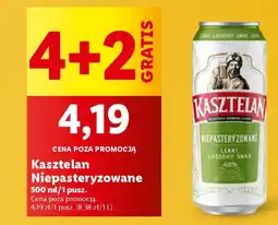 Lidl Kasztelan Niepasteryzowane oferta