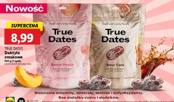 Lidl TRUE DATES Daktyle smakowe oferta