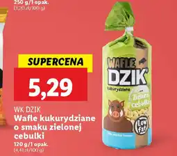 Lidl WK DZIK Wafle kukurydziane o smaku zielonej cebulki oferta