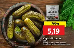 Lidl Ogórki kiszone oferta