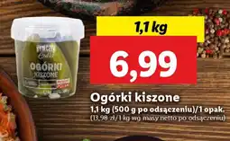 Lidl Ogórki kiszone oferta