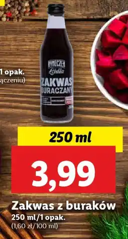 Lidl Zakwas z buraków oferta