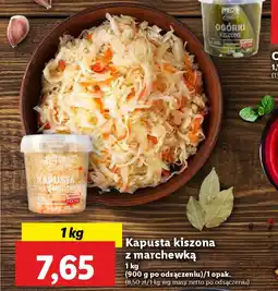 Lidl Kapusta kiszona z marchewką oferta