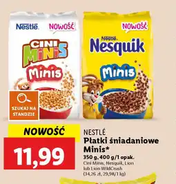 Lidl NESTLÉ Płatki śniadaniowe Minis oferta