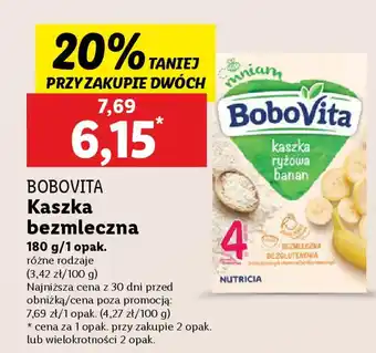 Lidl BOBOVITA Kaszka bezmleczna oferta