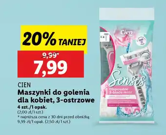 Lidl CIEN Maszynki do golenia dla kobiet, 3-ostrzowe oferta