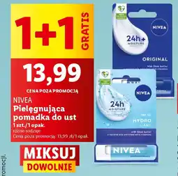 Lidl NIVEA Pielęgnująca pomadka do ust oferta