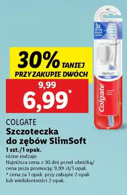 Lidl COLGATE Szczoteczka do zębów SlimSoft oferta