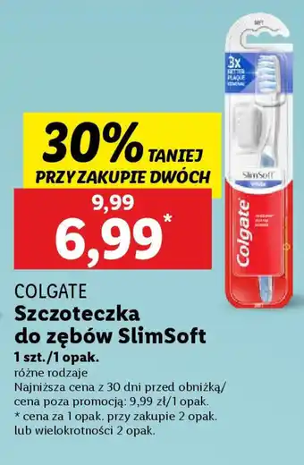 Lidl COLGATE Szczoteczka do zębów SlimSoft oferta