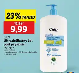 Lidl CIEN Ultradelikatny żel pod prysznic oferta