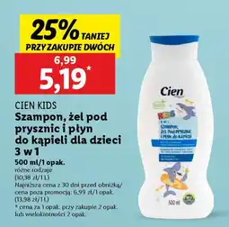 Lidl CIEN KIDS Szampon, żel pod prysznic i płyn oferta