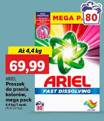 Lidl ARIEL Proszek do prania kolorów, mega pack oferta