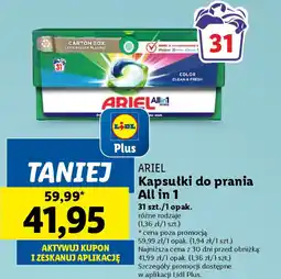 Lidl ARIEL Kapsułki do prania All in 1 oferta