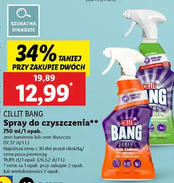 Lidl CILLIT BANG Spray do czyszczenia oferta