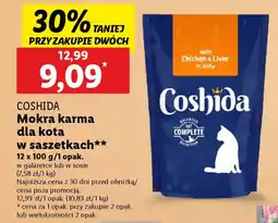 Lidl COSHIDA Mokra karma dla kota w saszetkach oferta