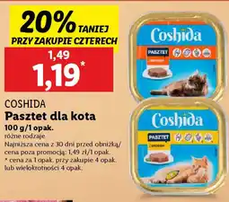 Lidl COSHIDA Pasztet dla kota oferta