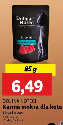 Lidl DOLINA NOTECI Karma mokra dla kota oferta