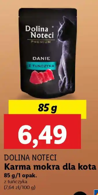 Lidl DOLINA NOTECI Karma mokra dla kota oferta