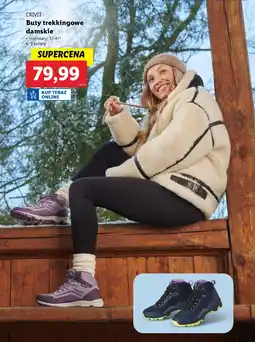 Lidl CRIVIT Buty trekkingowe damskie oferta