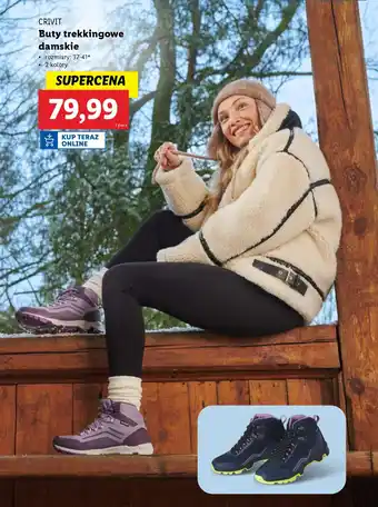 Lidl CRIVIT Buty trekkingowe damskie oferta