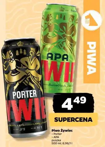 Netto Piwo Żywiec Apa oferta