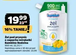 Netto Żel pod prysznic mirabelka - zapas Bambino Rodzina oferta